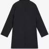 Parka Mac à patte dissimulée pour homme