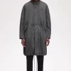 Parka à ourlet droit pour homme