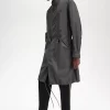 Parka à ourlet droit pour homme