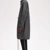 Parka à ourlet droit pour homme