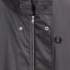 Parka à ourlet droit pour homme