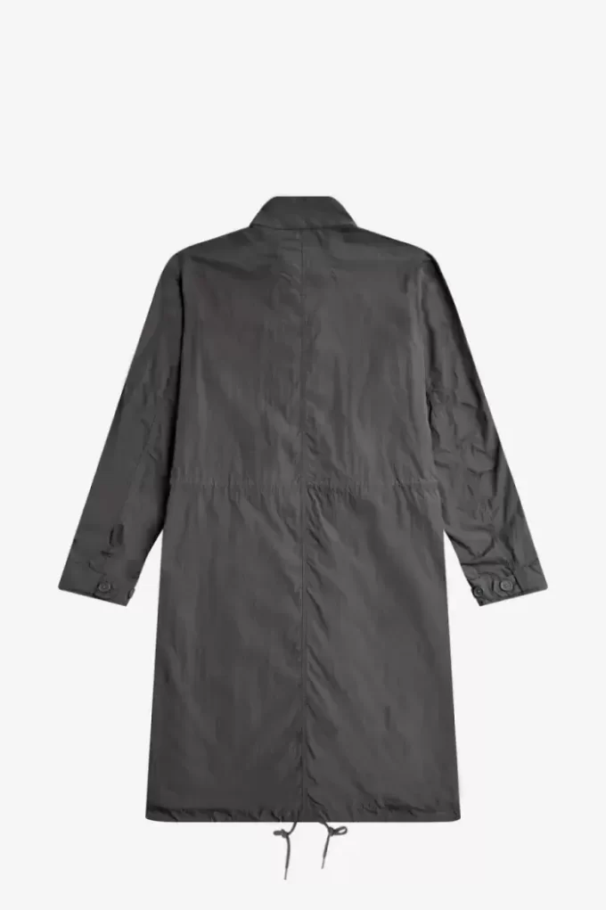 Parka à ourlet droit pour homme