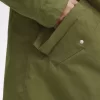 Parka pour homme doublée de fausse fourrure
