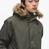 Parka zippée pour homme