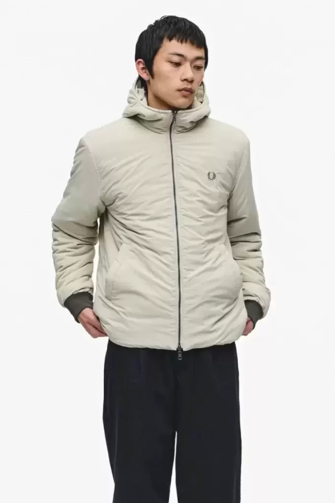 Parka zippée pour homme