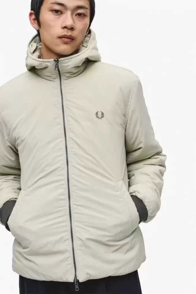 Parka zippée pour homme