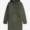 Parka zippée pour homme