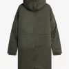 Parka zippée pour homme