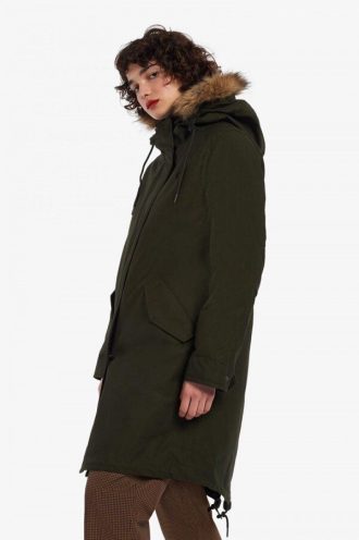 Parkas à doublure zippée