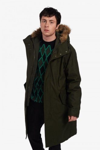 Parkas à doublure zippée