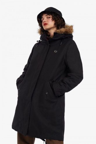 Parkas à doublure zippée
