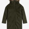 Parkas à doublure zippée