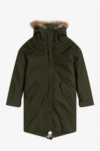 Parkas à doublure zippée