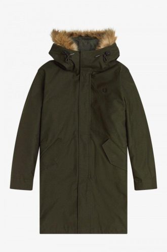 Parkas à doublure zippée