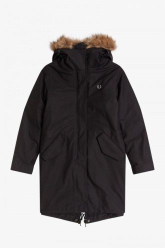 Parkas à doublure zippée