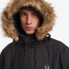 Parkas à doublure zippée