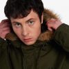 Parkas à doublure zippée