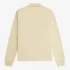 Polo boutonné à manches longues pour homme