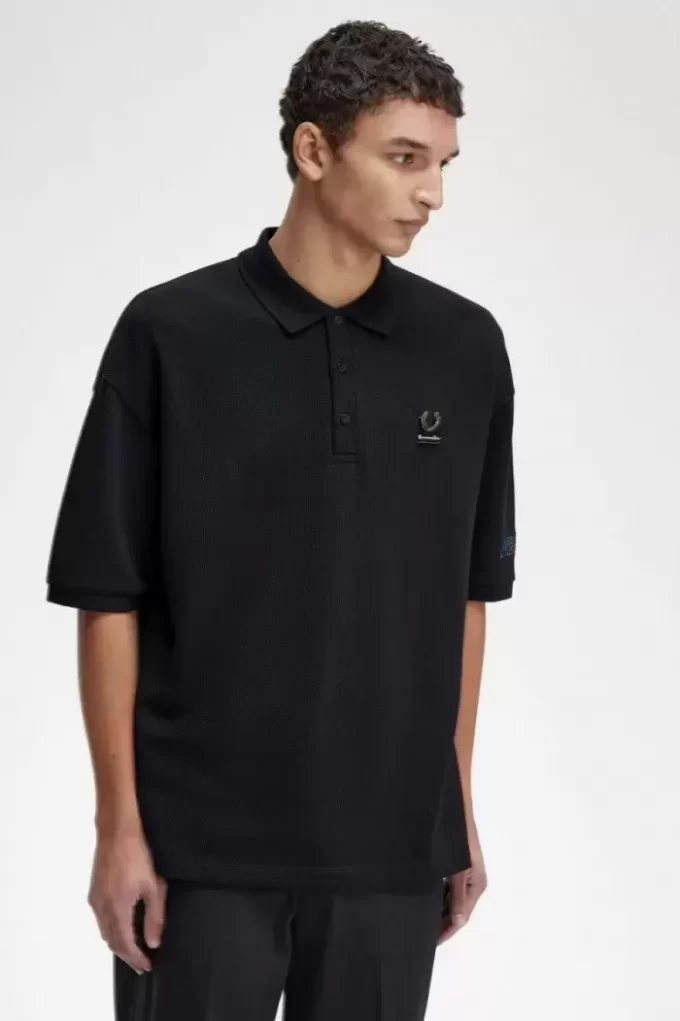 Polo brodé pour homme