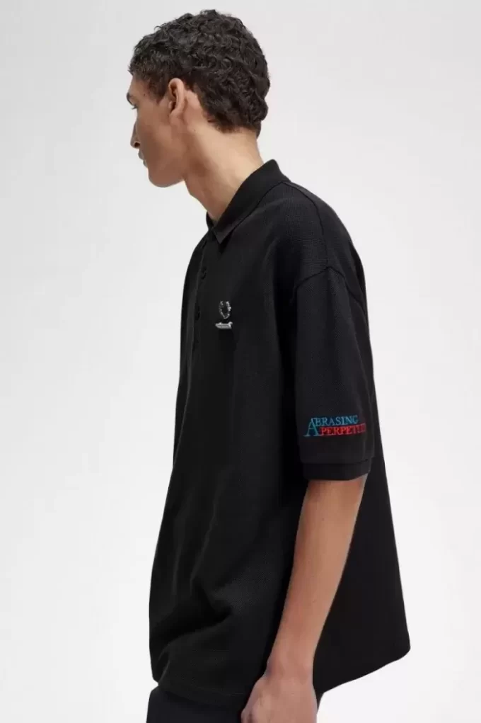 Polo brodé pour homme