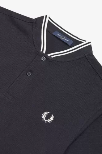 Polo à col bomber pour homme