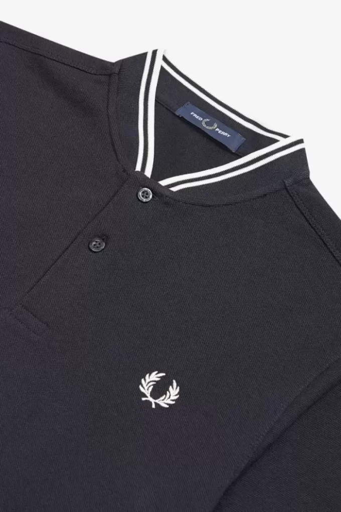 Polo à col bomber pour homme