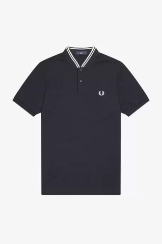 Polo à col bomber pour homme
