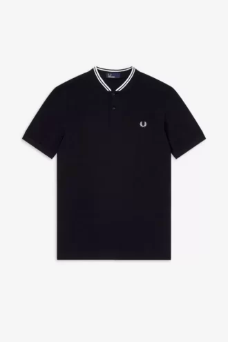 Polo à col bomber pour homme