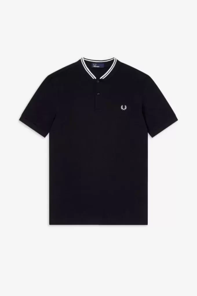 Polo à col bomber pour homme