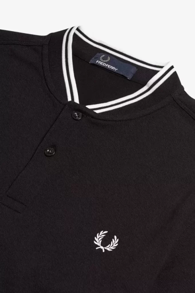 Polo à col bomber pour homme