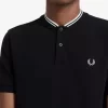 Polo à col bomber pour homme