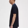 Polo à col graphique pour homme