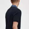 Polo à col graphique pour homme