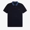 Polo à col graphique pour homme