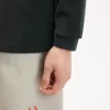Polo décontracté en tissu éponge pour homme