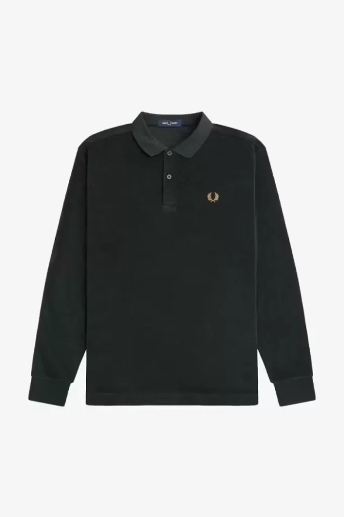 Polo décontracté en tissu éponge pour homme