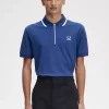 Polo demi-zip pour homme