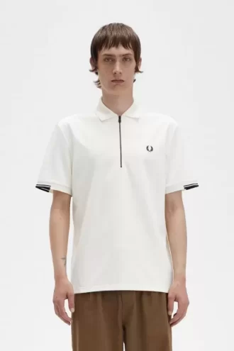 Polo demi-zip pour homme