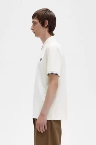 Polo demi-zip pour homme