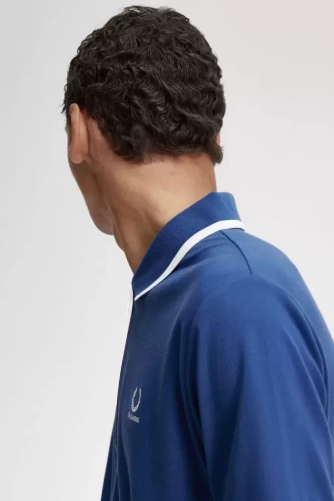 Polo demi-zip pour homme