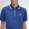 Polo demi-zip pour homme