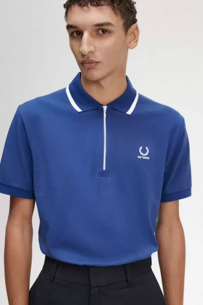 Polo demi-zip pour homme