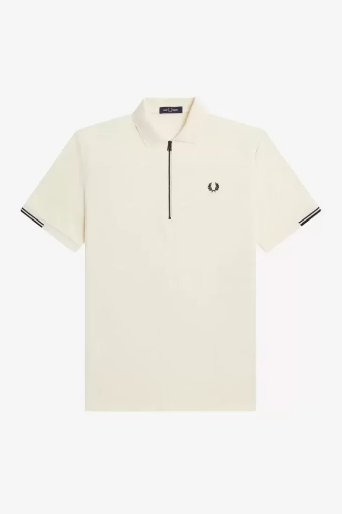 Polo demi-zip pour homme