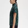 Polo femme à imprimé serpent