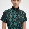 Polo femme à imprimé serpent