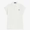 Polo femme piqué trapèze