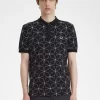 Polo géométrique pour homme
