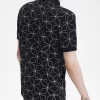 Polo géométrique pour homme