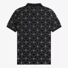 Polo géométrique pour homme