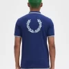 Polo graphique au dos pour homme